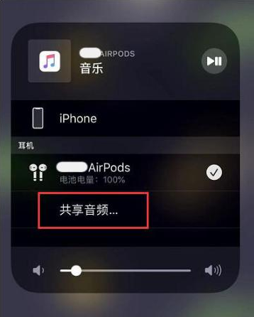 辉县苹果14音频维修点分享iPhone14音频共享设置方法 